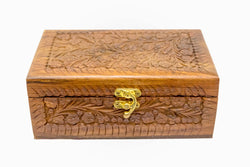 Handmade Wooden Box - Trendz & Traditionz Boutique