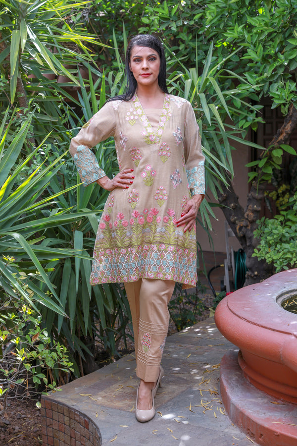 Khaadi Embroidery Suit Salwar Kameez - Trendz & Traditionz Boutique 