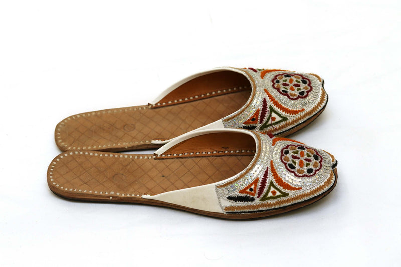 Indian Pakistani Leather Shoe Khussa- Trendz & Traditionz Boutique