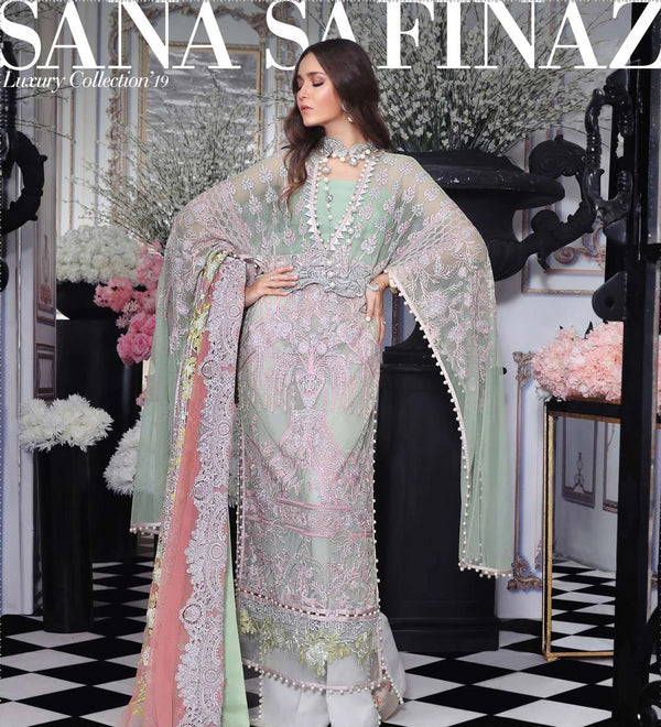  Green Salwar Kameez- Suit - Sana Safinaz - Trendz & Traditionz Boutique 