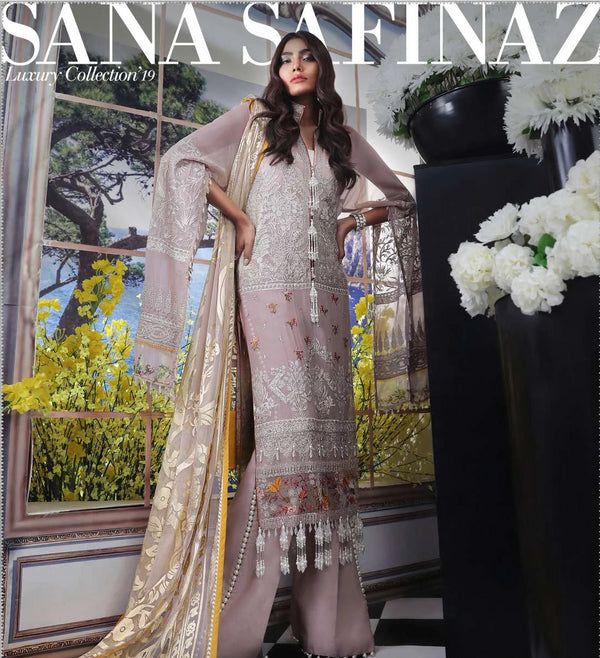 Pink Salwar Kameez-Suit - Sana Safinaz - Trendz & Traditionz Boutique
