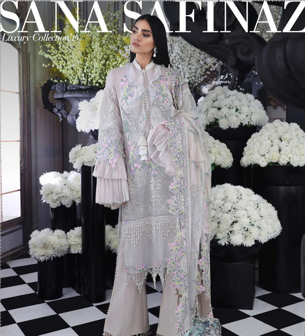 Beige Georgette Salwar Kameez-Suit - Trendz & Traditionz Boutique