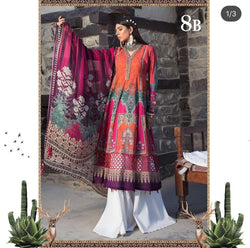 Magenta Salwar Kameez-Suit - Maria B - Trendz & Traditionz Boutique