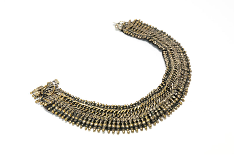 Antique Afghani Jewelry - Anklet - Traditional South Asian Jewelry