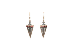 Silver Dangle Earrings - South Asian Jewelry
