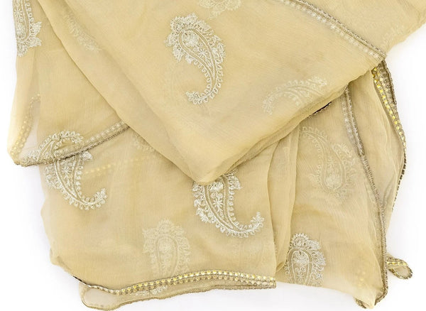 Chiffon Dupatta - Scarf - South Asian Accessories & Outerwear