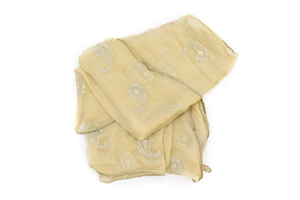 Chiffon Dupatta - Scarf - South Asian Accessories & Outerwear