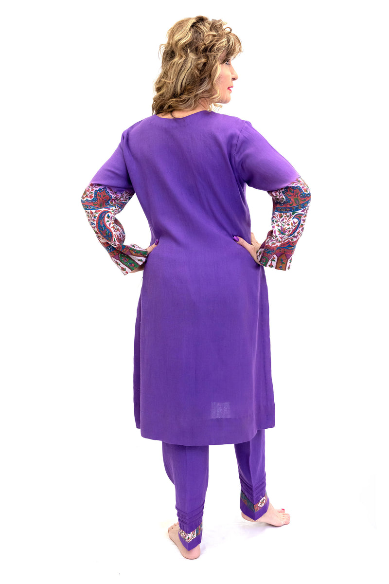 Purple Salwar Kameez - Suit - South Asian Fashion & Unique Home Decor