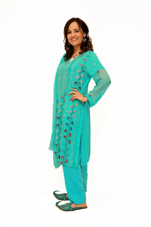 Hand Embroidery Dress Shalwar Kameez - Trendz & Traditionz Boutique