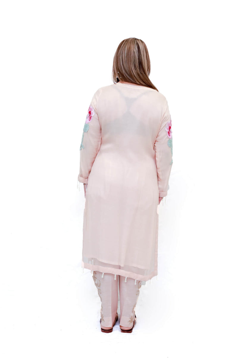 Indian Pakistani Cotton Dress Silk Scarf-Trendz & Traditionz Boutique