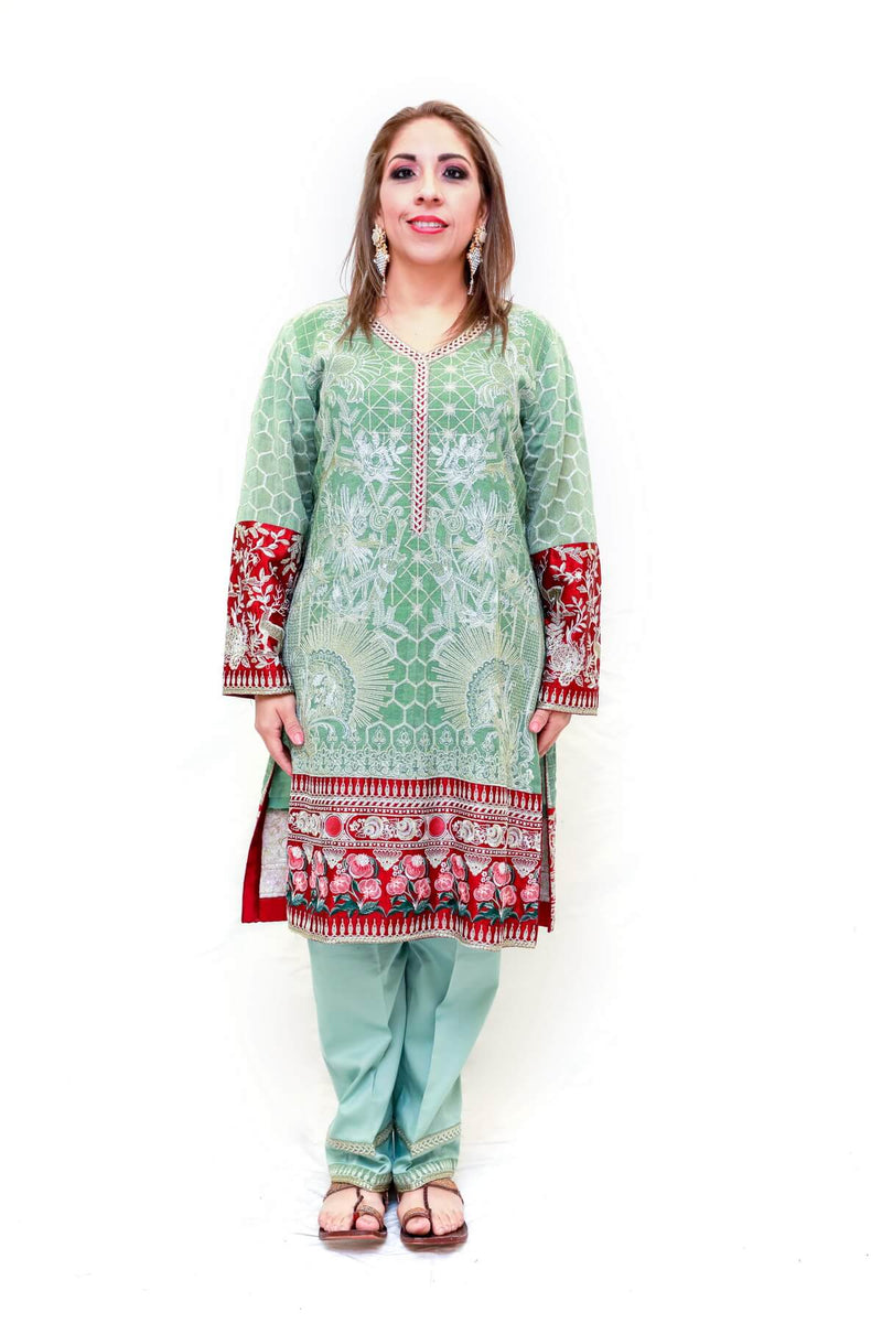 Indian Pakistani Cotton Embroidery Trendz & Traditionz Boutique