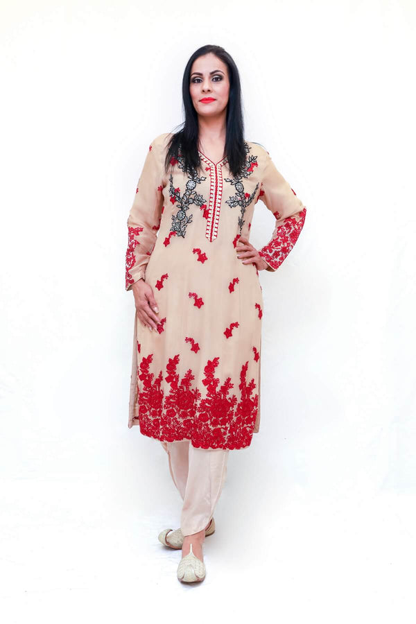 Indian Embroidery Dress - Trendz & Traditionz Boutique