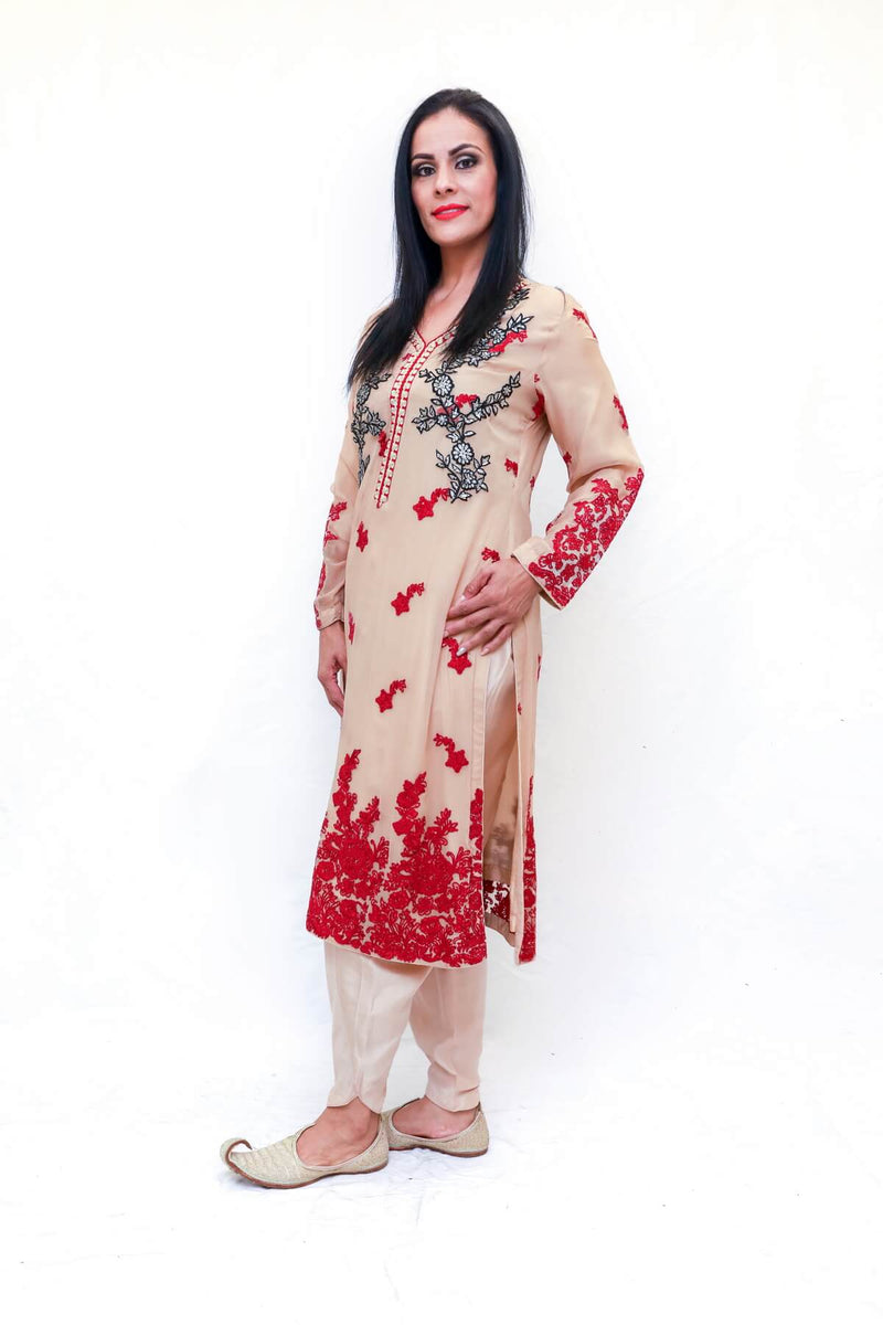 Indian Embroidery Dress - Trendz & Traditionz Boutique