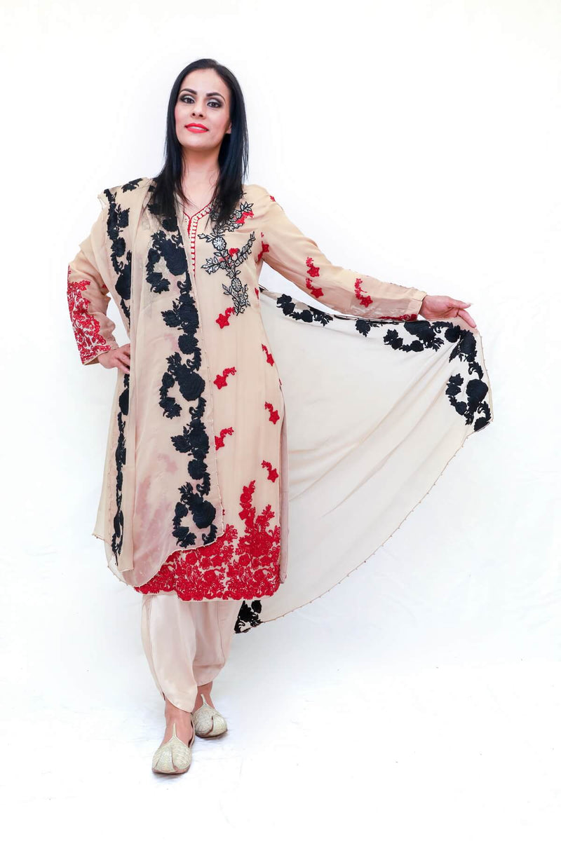 Indian Embroidery Dress - Trendz & Traditionz Boutique