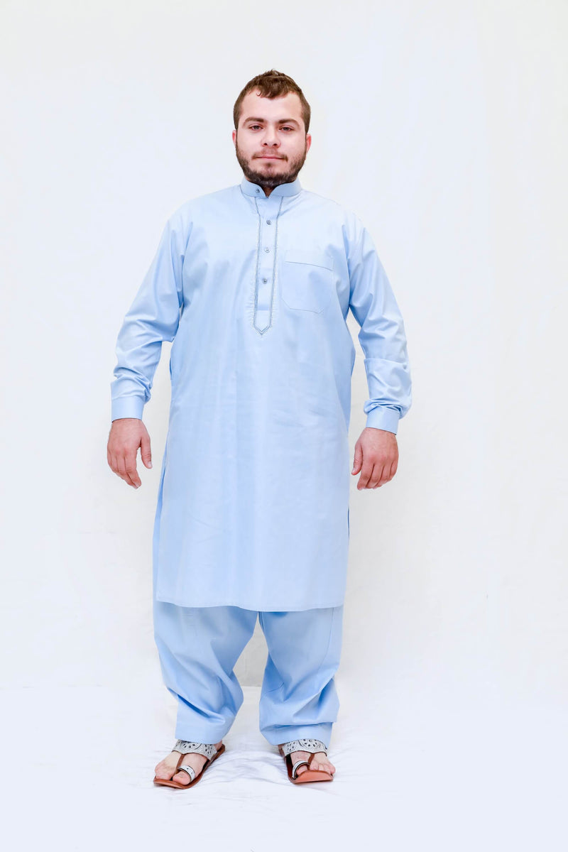 Marodi and Mirror Handworked Pure Silk Salwar Suit Set - Rana's by Kshitija