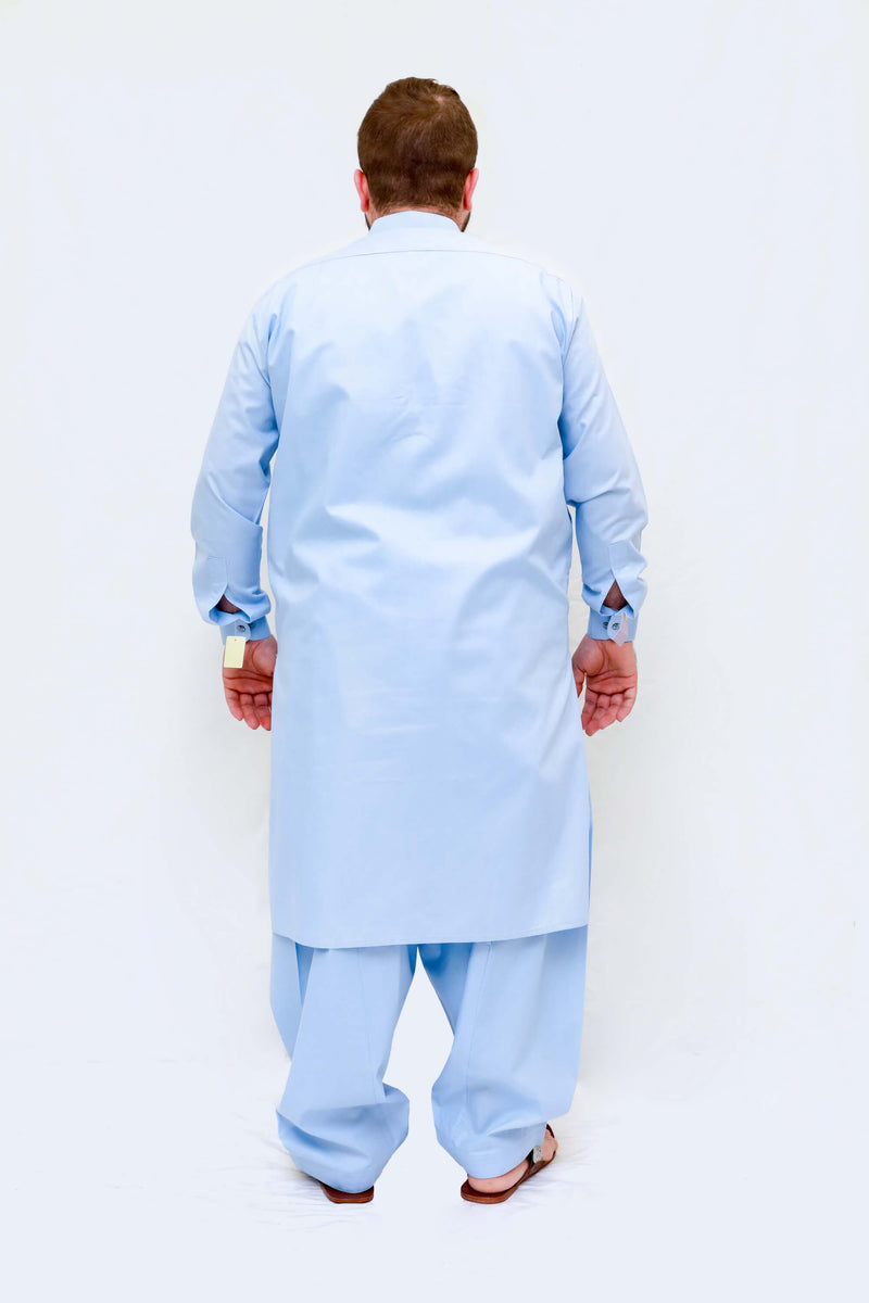 Men Cotton Embroidery Color Suit Salwar Kameez- Trendz & Traditionz Boutique 