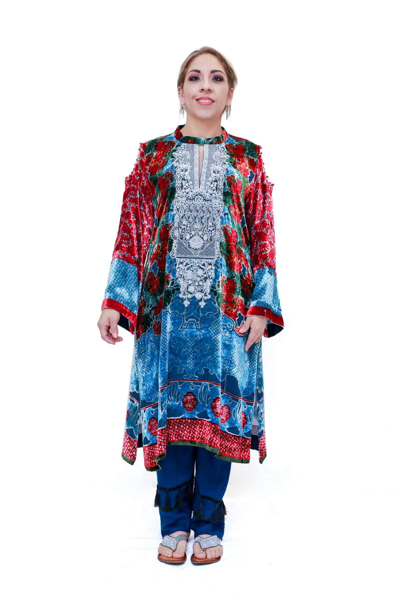 Velvet Salwar Kameez Suit - Trendz & Traditionz Boutique 