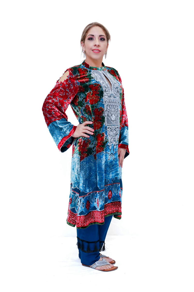 Velvet Salwar Kameez Suit - Trendz & Traditionz Boutique 