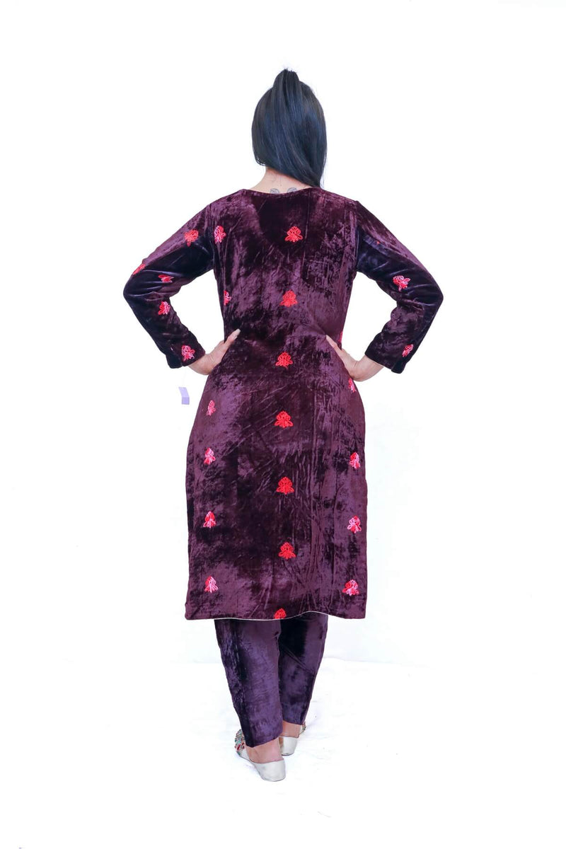 Velvet Shalwar Kameez Suit - Trendz & Traditionz Boutique 