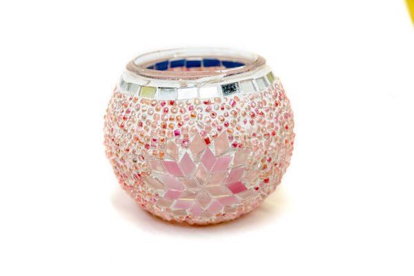Turkish Moroccan Mosaic Candle Holder - Trendz & Traditionz Boutique