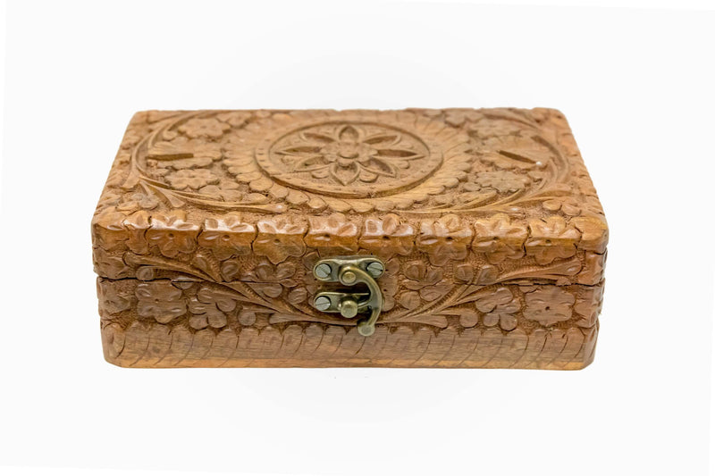 Handmade Wooden Box - Trendz & Traditionz Boutique
