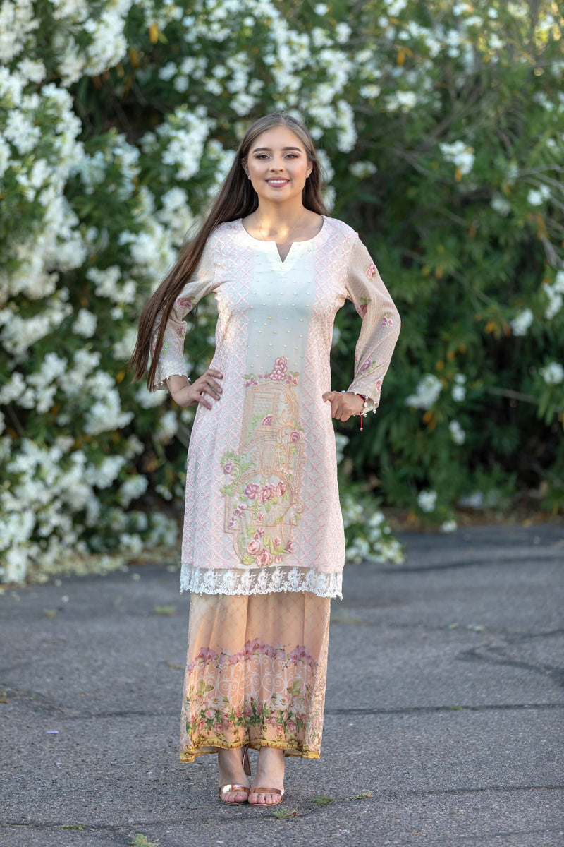 Silk Fancy Suit Salwar Kameez- Dress - Trendz & Traditionz Boutique