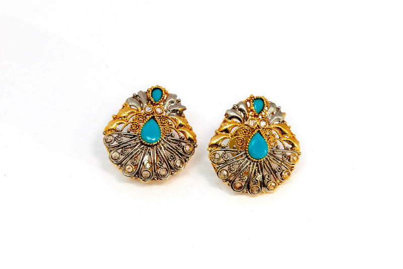 Gold and Silver Earrings - Trendz & Traditionz Boutique