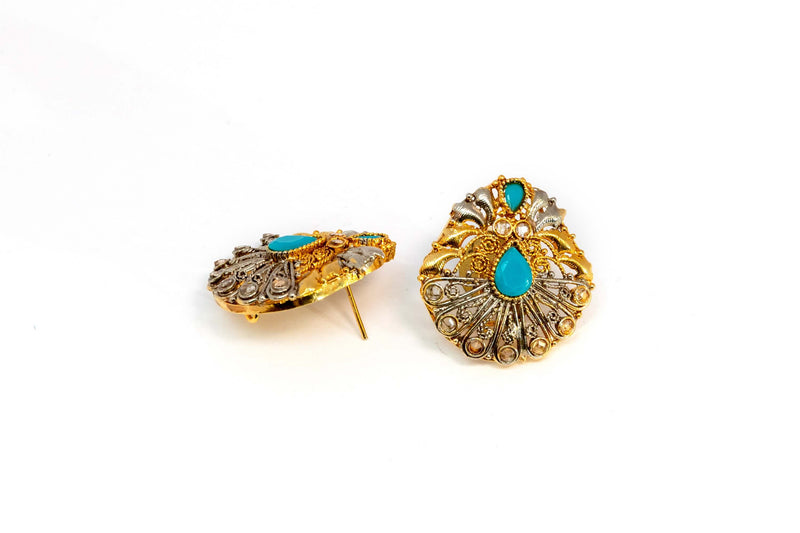 Gold and Silver Earrings - Trendz & Traditionz Boutique