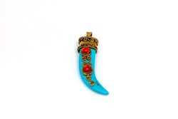 Turquoises Dagger Pendant - Trendz & Traditionz Boutique