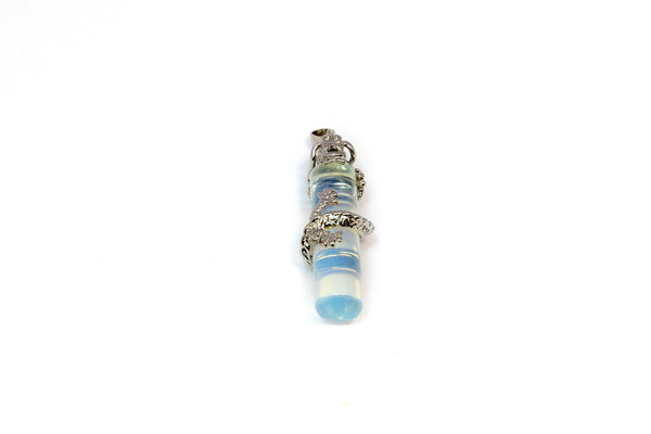Blue and White Pendant - Trendz & Traditionz Boutique