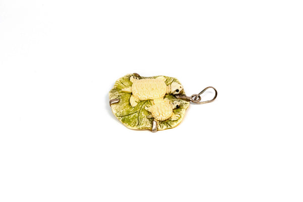 Green Turtle Pendant - Trendz & Traditionz Boutique