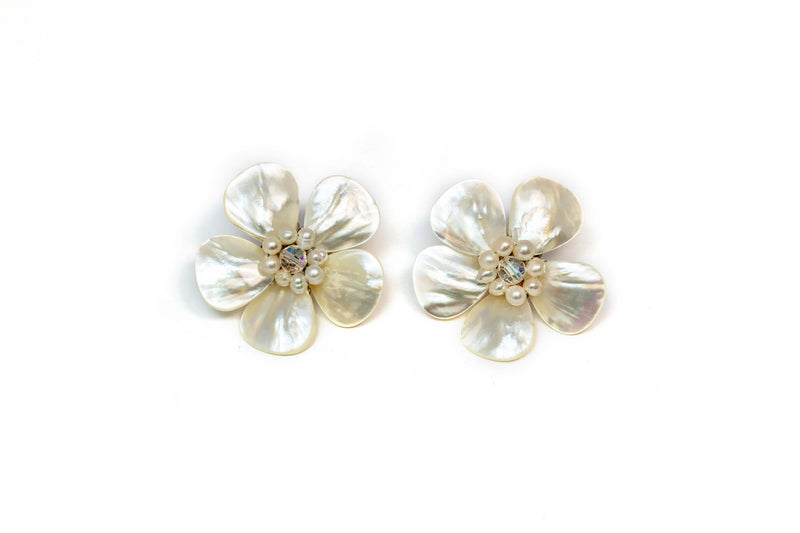 Seashell Stud Earrings - Trendz & Traditionz Boutique