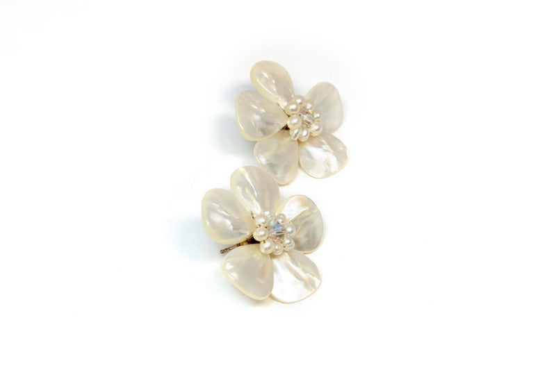 Seashell Stud Earrings - Trendz & Traditionz Boutique