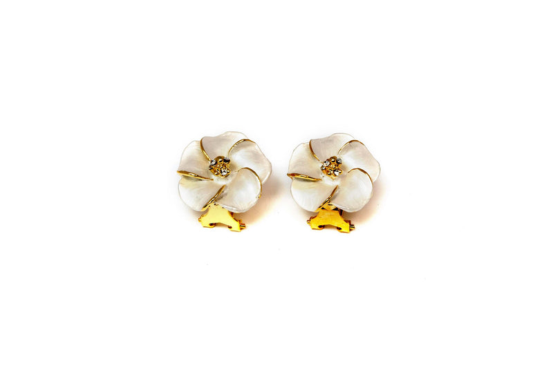 Gold Flower Stud Earrings - Trendz & Traditionz Boutique