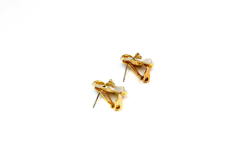Gold Flower Stud Earrings - Trendz & Traditionz Boutique