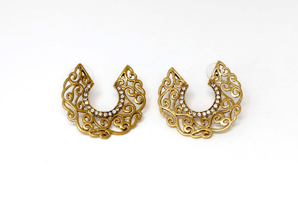 Gold Mini Hoop Earrings - Trendz & Traditionz Boutique