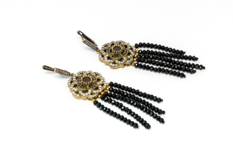 Floral Dangle Earrings - Trendz & Traditionz Boutique