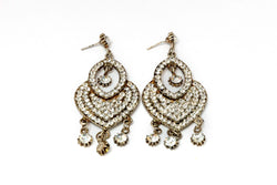 Gleaming Rhinestone Dangle Earrings - Trendz & Traditionz Boutique