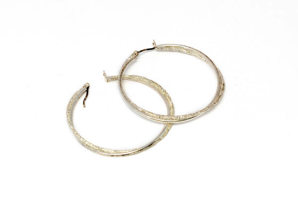 Classic Silver Hoop Earrings - Trendz & Traditionz Boutique