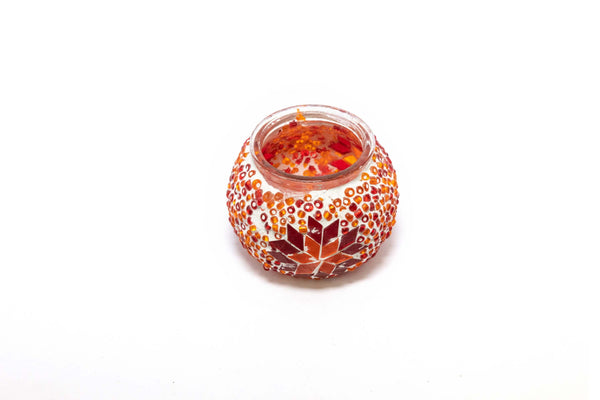 Reddish Orange Turkish Candle Holder - Trendz & Traditionz Boutique