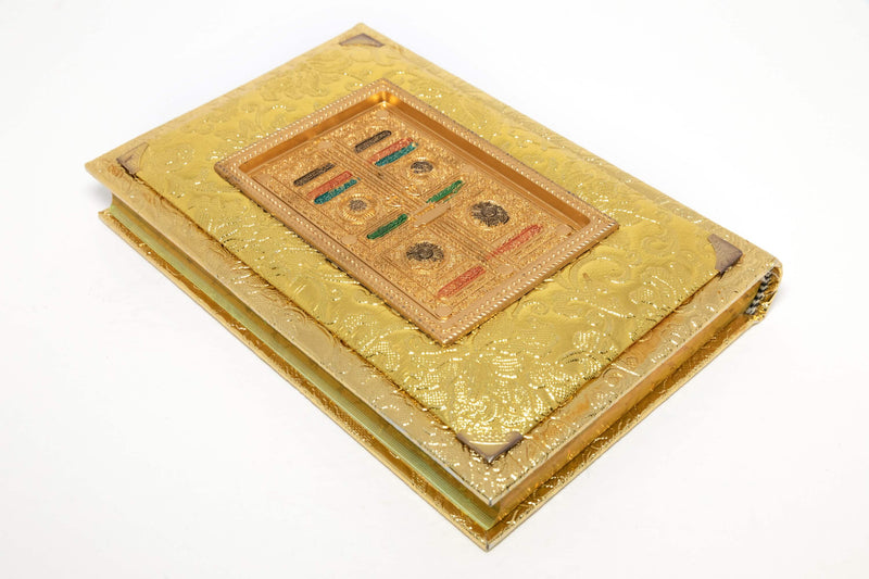 Qur'an with Gold Bookcase - Trendz & Traditionz Boutique 