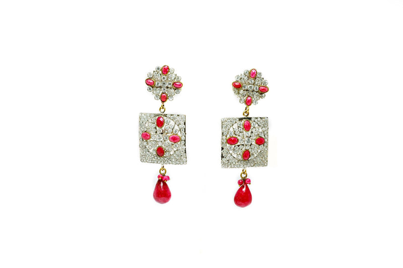Multi Shaped Dangle Earrings - Trendz & Traditionz Boutique