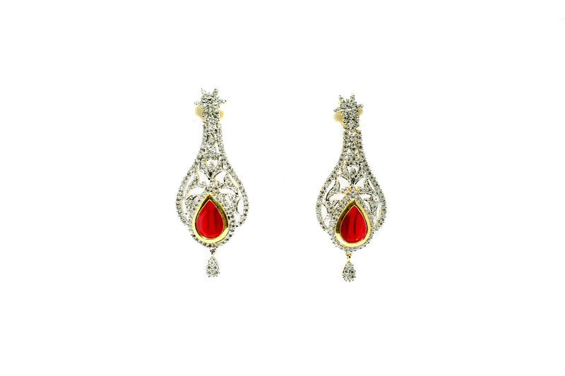 Lipsy Silver Crystal Star Diamante Drop Earrings - Jewellery from Jon  Richard UK