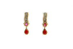 Gold & Silver Dangle Earrings - Trendz & Traditionz Boutique