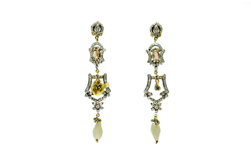 Glamours Hollywood Dangle Earrings - Trendz & Traditionz Boutique