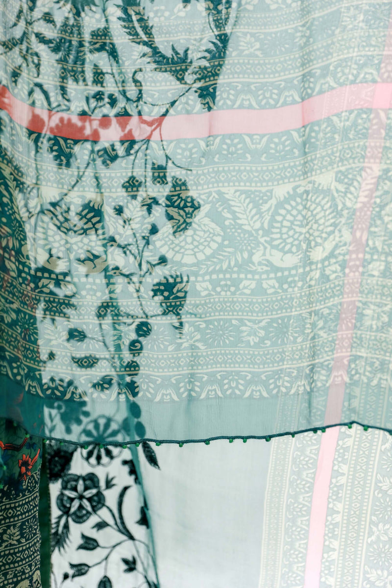 Green Chiffon Khaadi Suit - Trendz & Traditionz Boutique