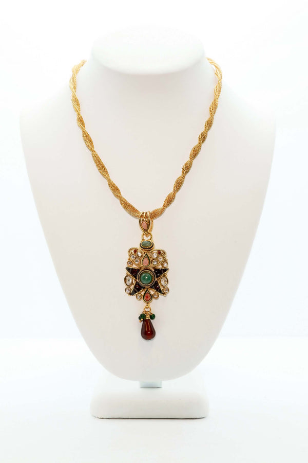 Gold Star Pendant Necklace - Trendz & Traditionz Boutique