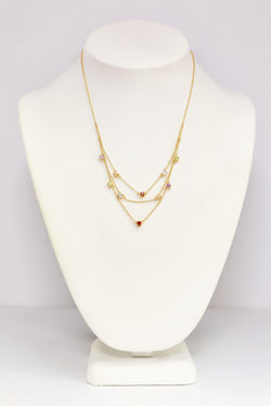 Simple Golden Necklace - South Asian Fashion & Unique Home Decor