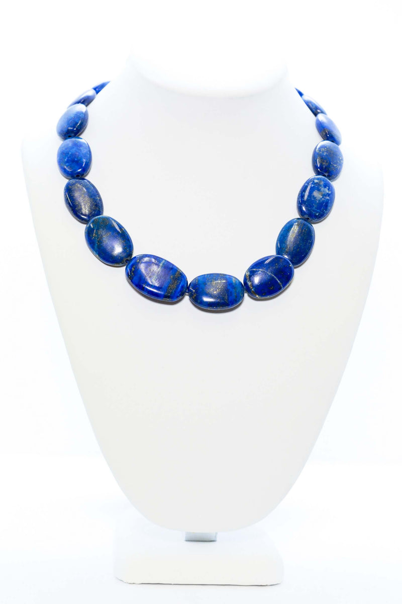 Blue Lapis Lazuli Necklace- Trendz & Traditionz Boutique