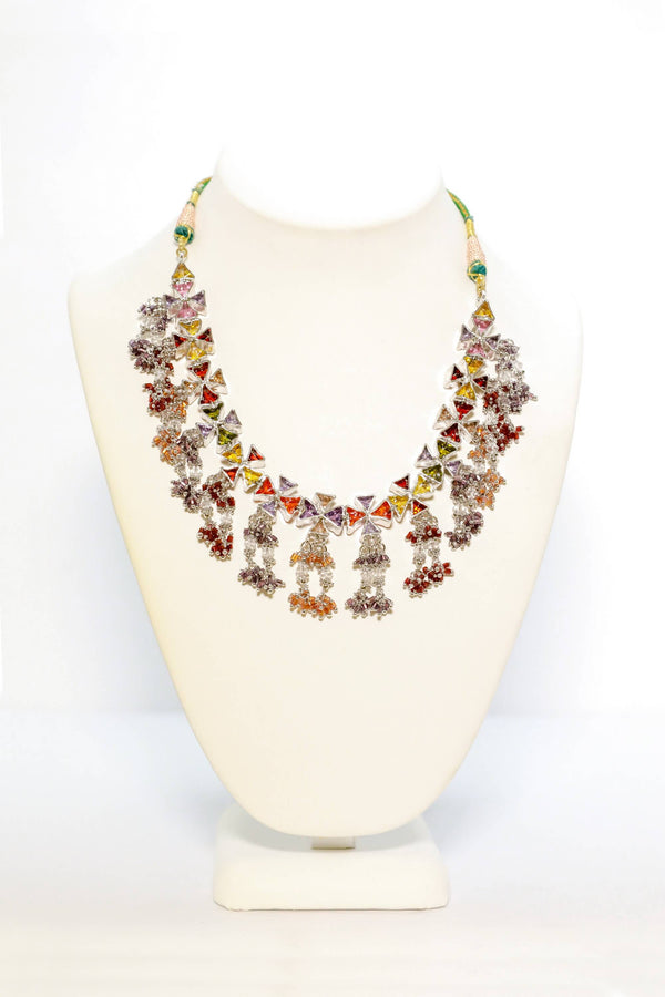 Colorful Handmade Gemstones Necklace - Trendz & Traditionz Boutique